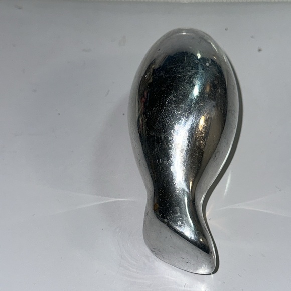 Lot of 3, Vintage Leo Schimanszky Chrome Modernist Hamster, Bunny and Koi? - Picture 13 of 15